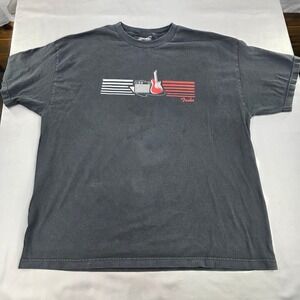 Fender Guitar‎ Amplifier Graphic Print T-Shirt Mens 2XL
